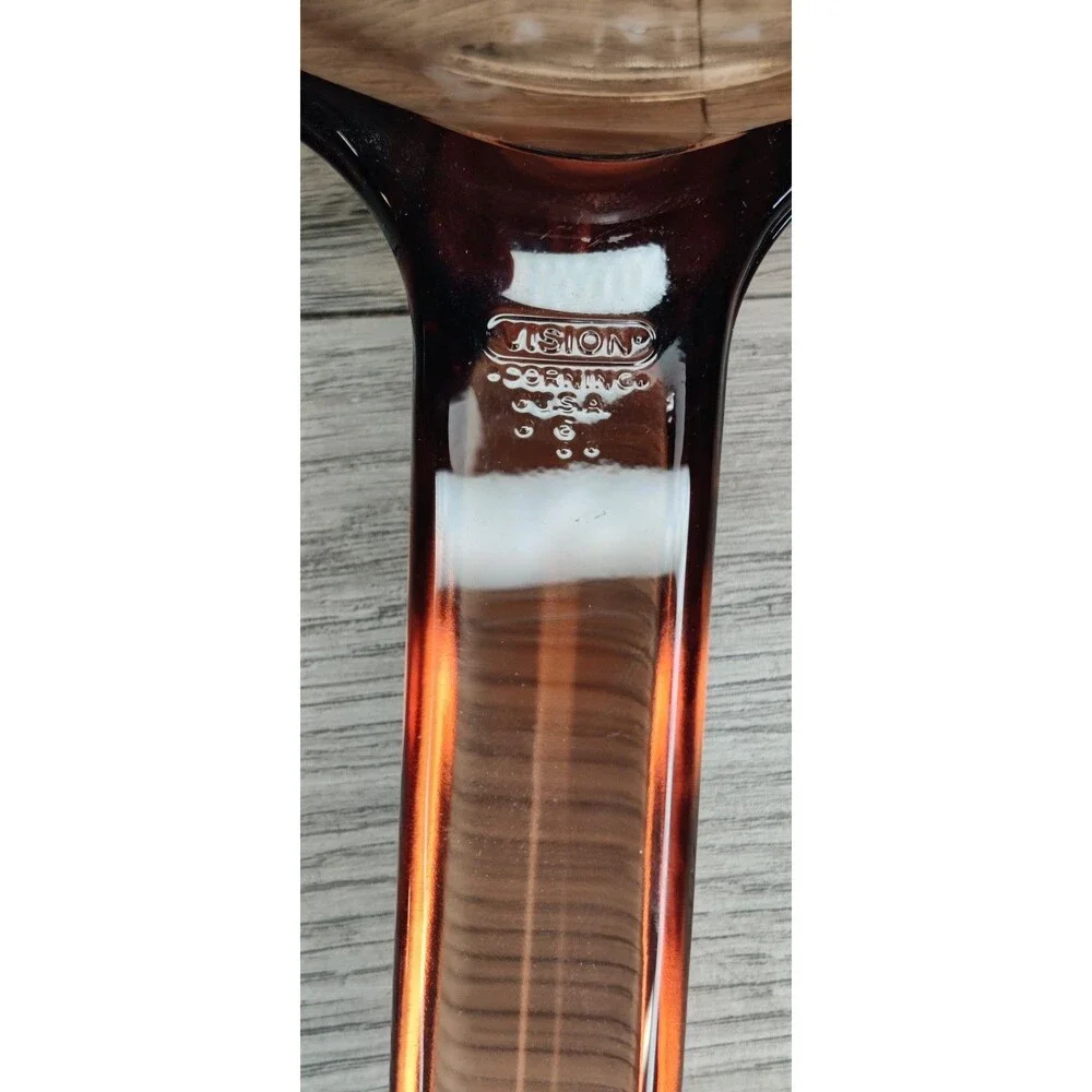 VTG Visions Corning USA Amber Glass 7